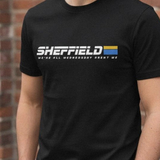 We're all Wednesday aren't we slogan t-shirt