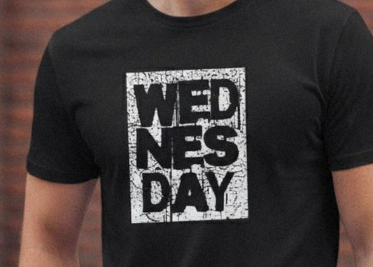 Sheffield wed nes day text graphic t-shirt