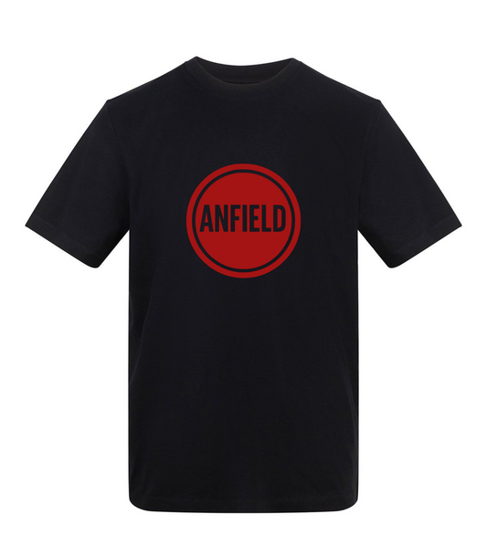 Red Anfield design t-shirt