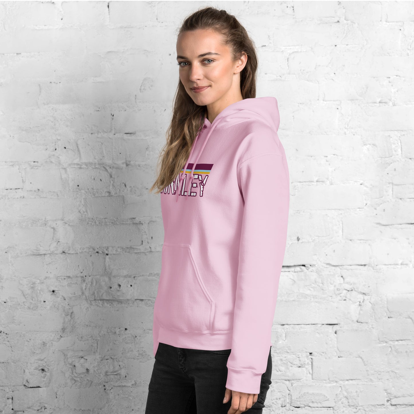 Burley fan 'Burnley' text design
