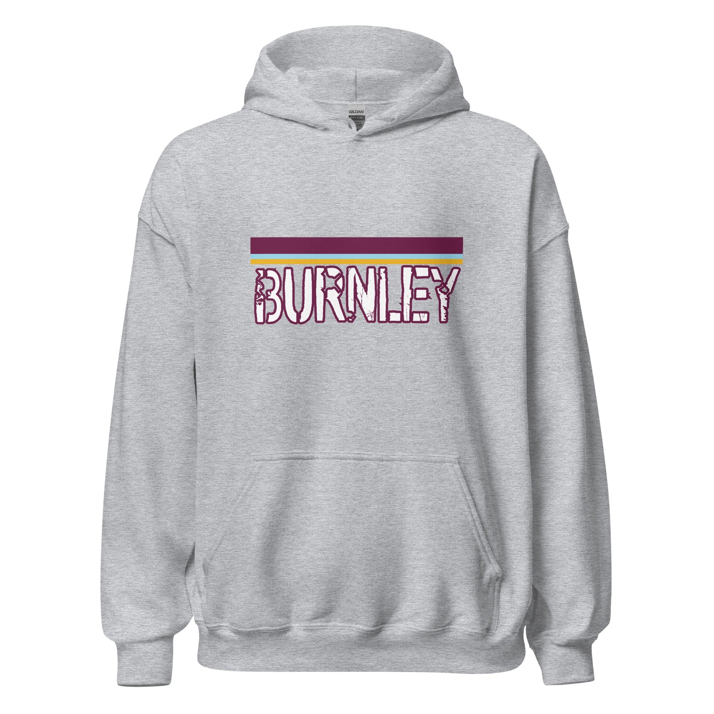 Burley fan 'Burnley' text design