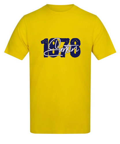 Everton 1878 bold t-shirt