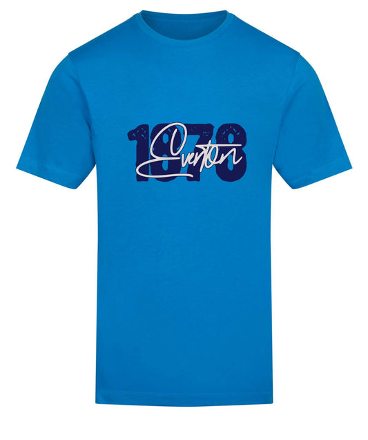 Everton 1878 bold t-shirt