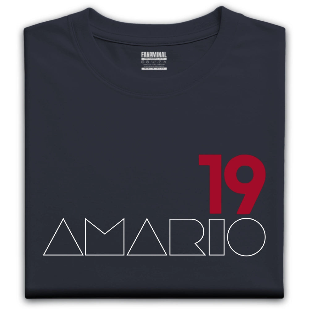 Amario 19 design t-shirt