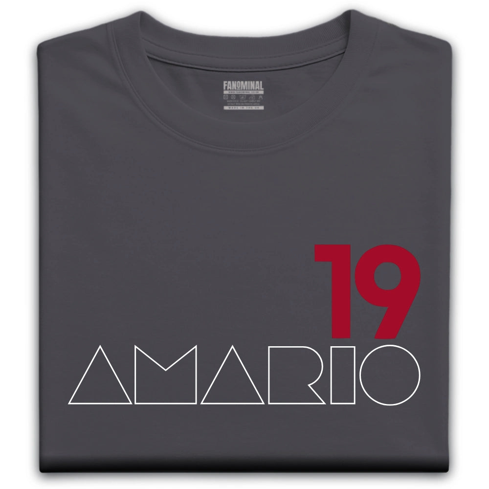 Amario 19 design t-shirt