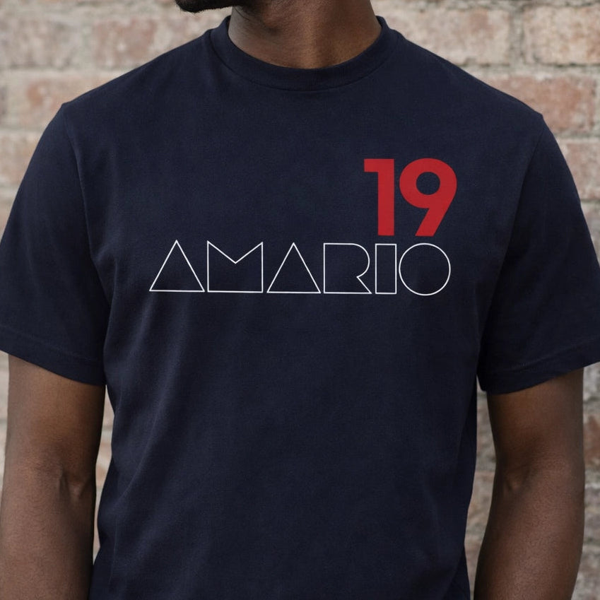 Amario 19 design t-shirt