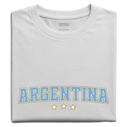 Argentina 3 star varsity t-shirt