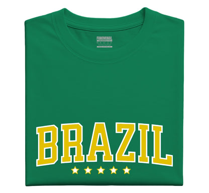 Brazil 5 star varsity t-shirt