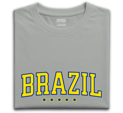 Brazil 5 star varsity t-shirt