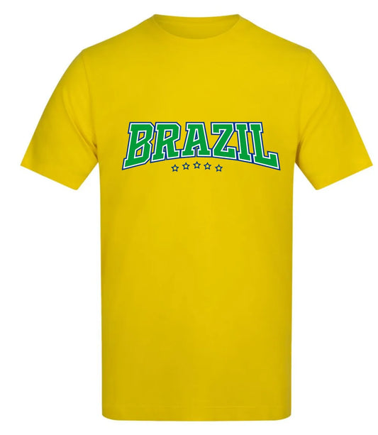 Brazil 5 star varsity t-shirt