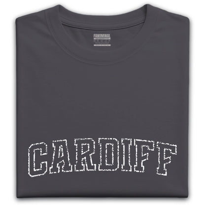Cardiff City varsity T-shirt