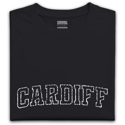 Cardiff City varsity T-shirt