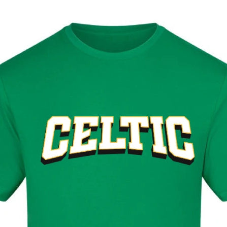 Celtic colours varsity t-shirt