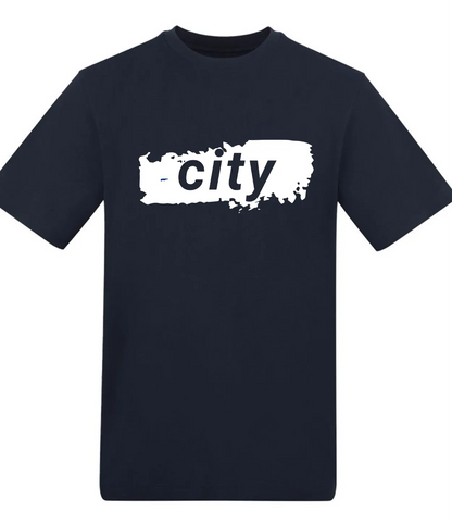 City stripe T-shirt