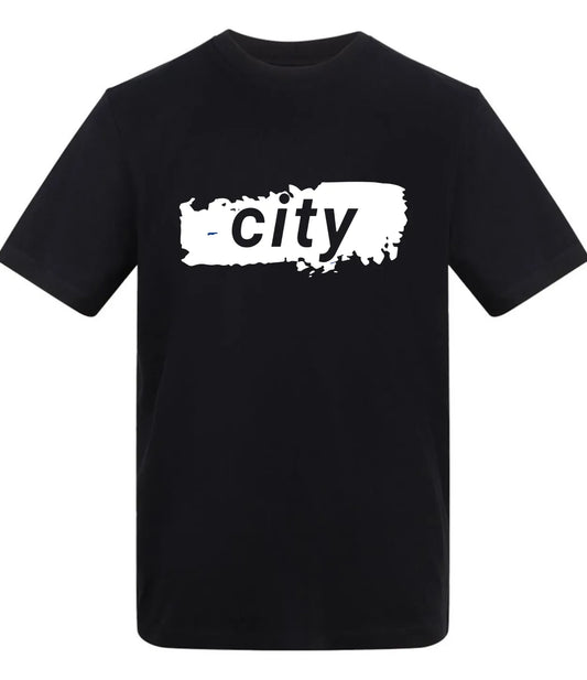 City stripe T-shirt