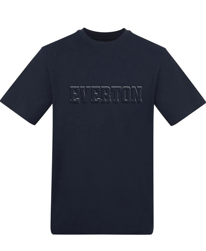 Everton embossed effect T-shirt