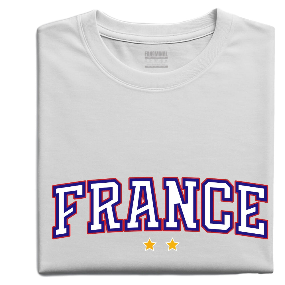France star varsity t-shirt