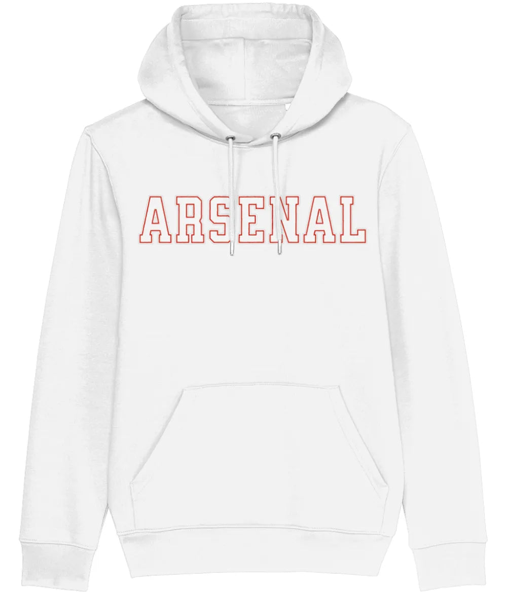 Arsenal 320gsm Red/Gold Hoodie