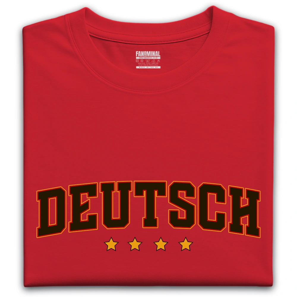 Germany 4 star varsity t-shirt
