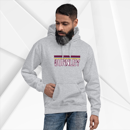 Burley fan 'Burnley' text design