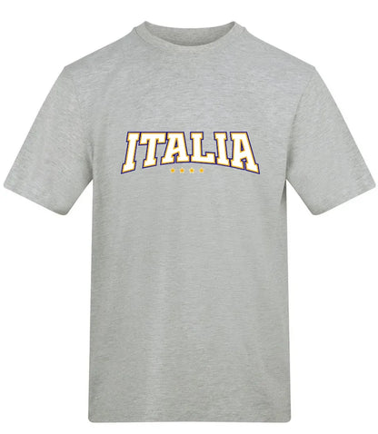 Italia 4 star varsity t-shirt