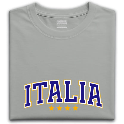 Italia 4 star varsity t-shirt