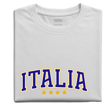 Italia 4 star varsity t-shirt