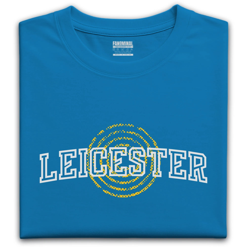 Leicester City colours varsity t-shirt
