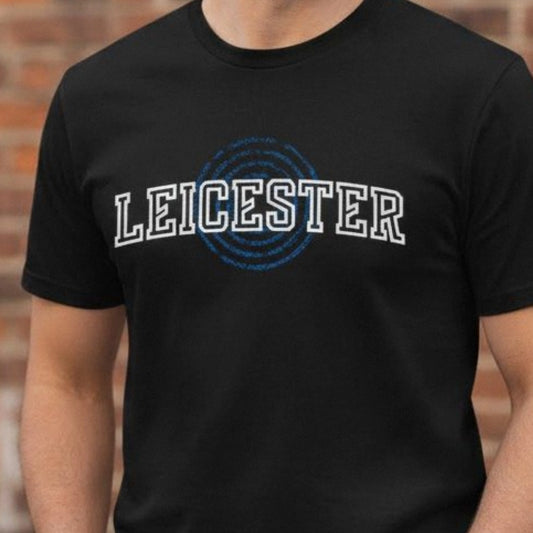 Leicester City colours varsity t-shirt