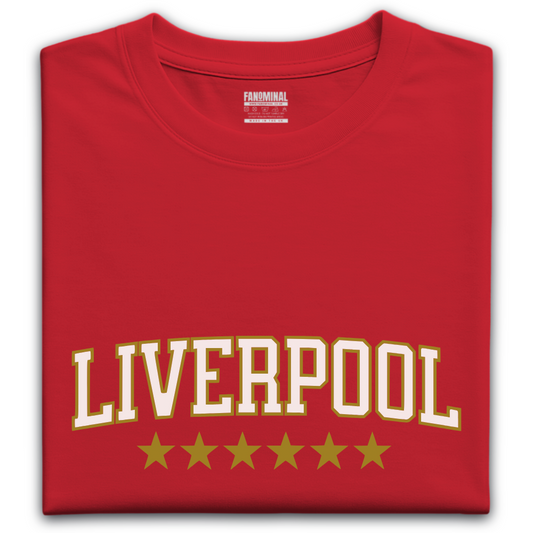 Liverpool stars t-shirt