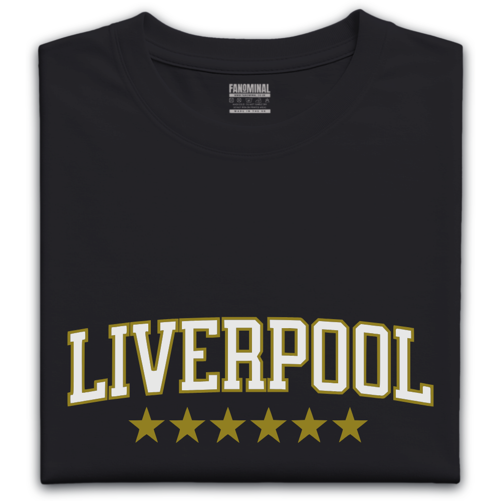 Liverpool stars t-shirt