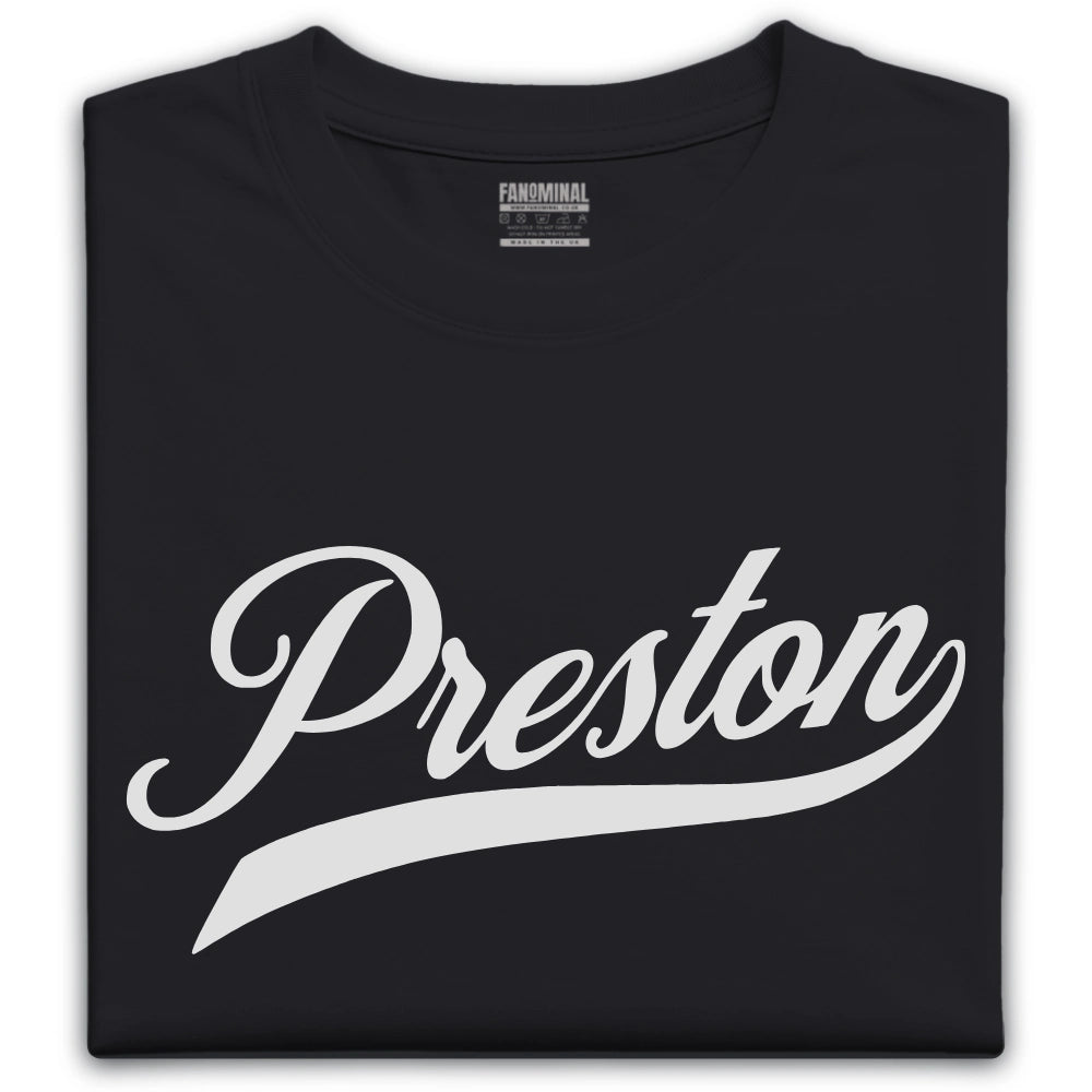 Preston sporting t-shirt