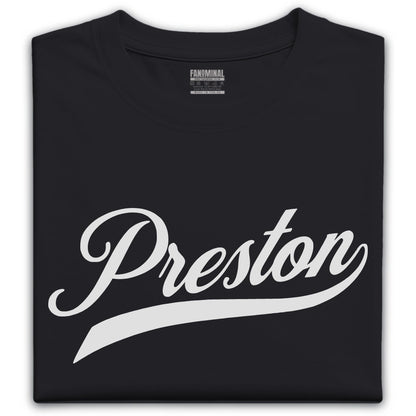 Preston sporting t-shirt