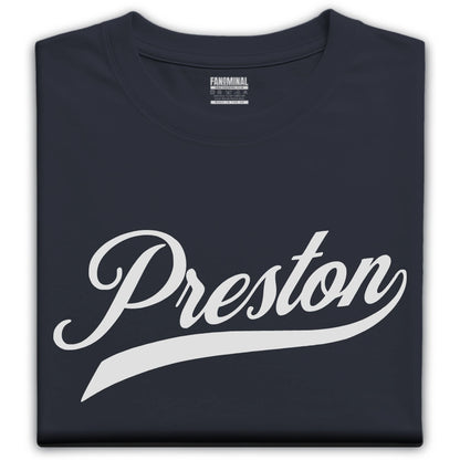 Preston sporting t-shirt
