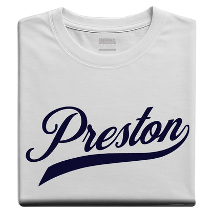 Preston sporting t-shirt