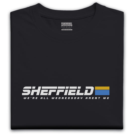 We're all Wednesday aren't we slogan t-shirt