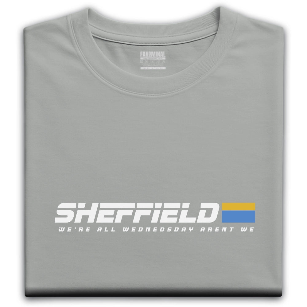 We're all Wednesday aren't we slogan t-shirt