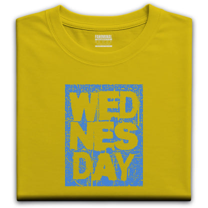 Sheffield wed nes day text graphic t-shirt