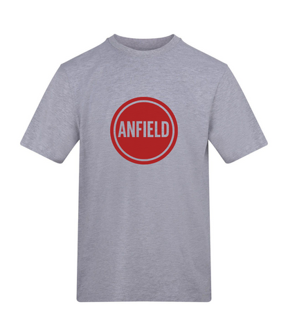 Red Anfield design t-shirt