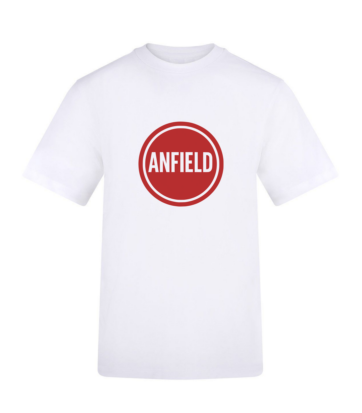 Red Anfield design t-shirt
