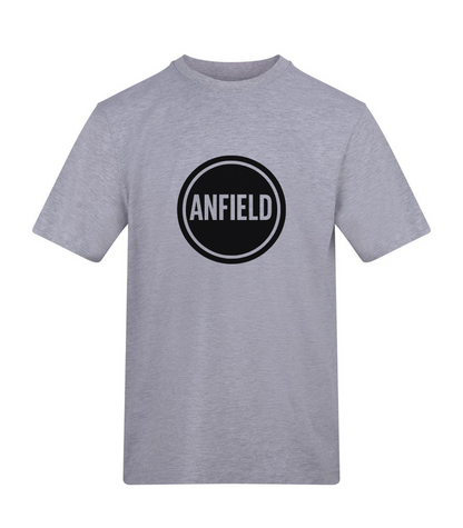 Black Anfield design t-shirt