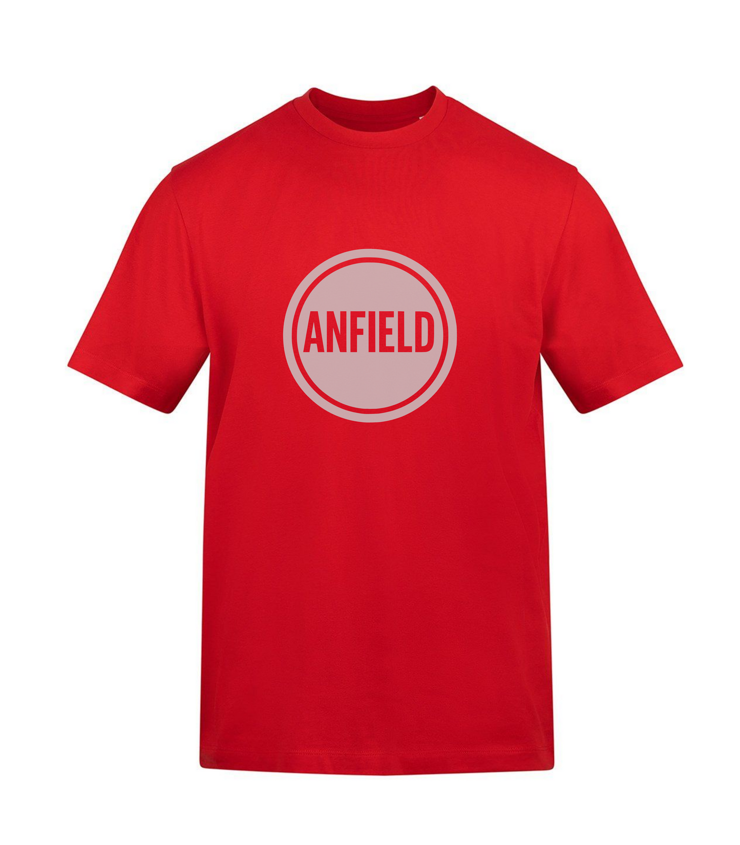 Grey Anfield design t-shirt