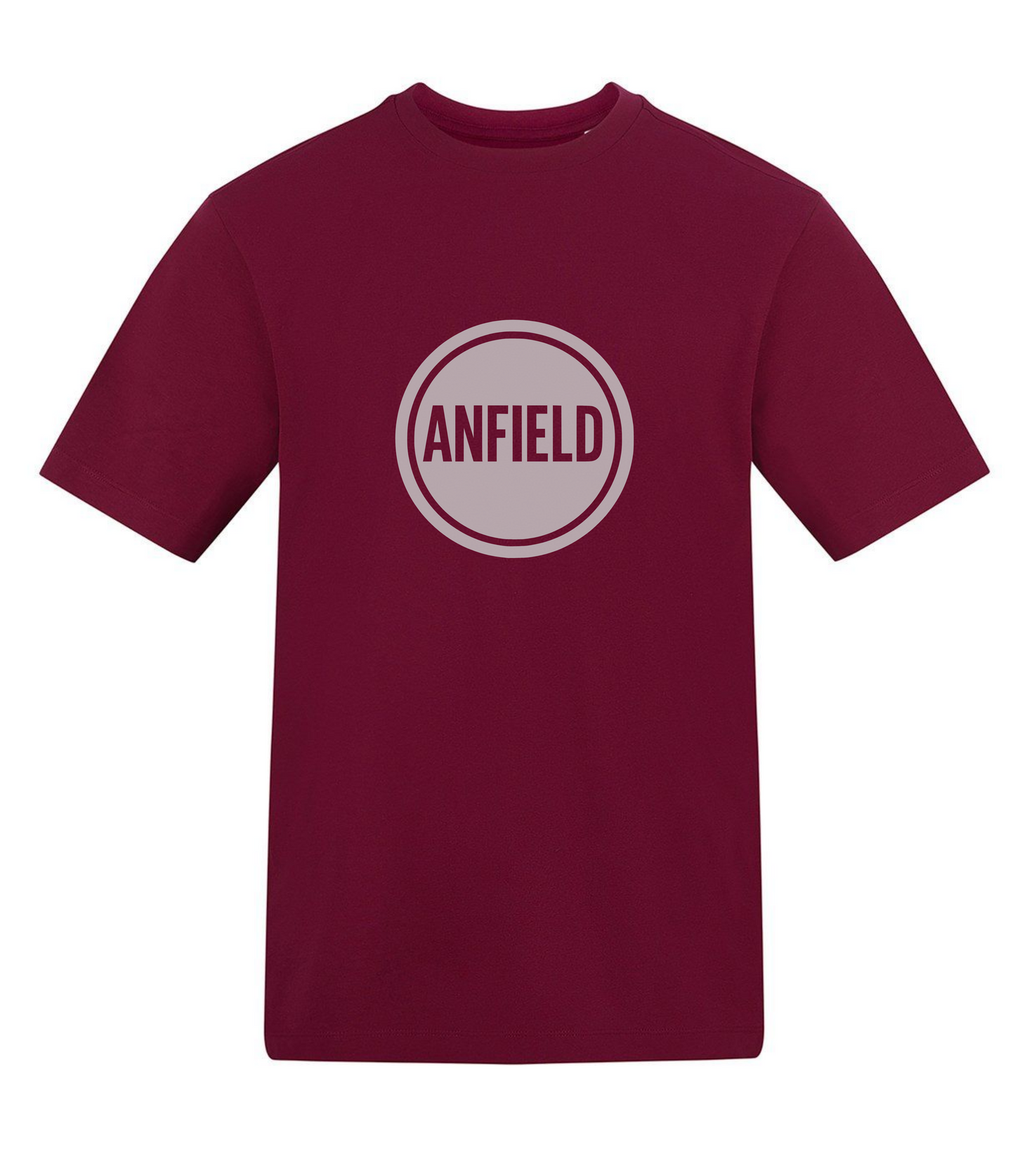 Grey Anfield design t-shirt