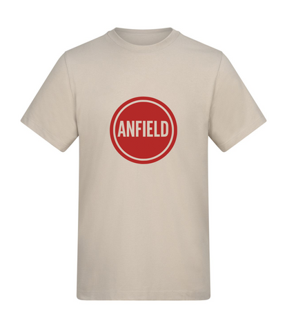 Red Anfield design t-shirt