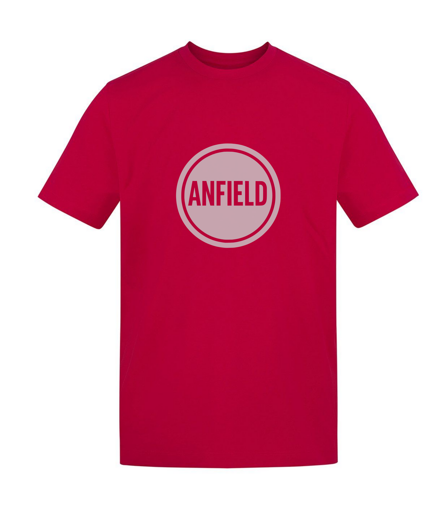 Grey Anfield design t-shirt