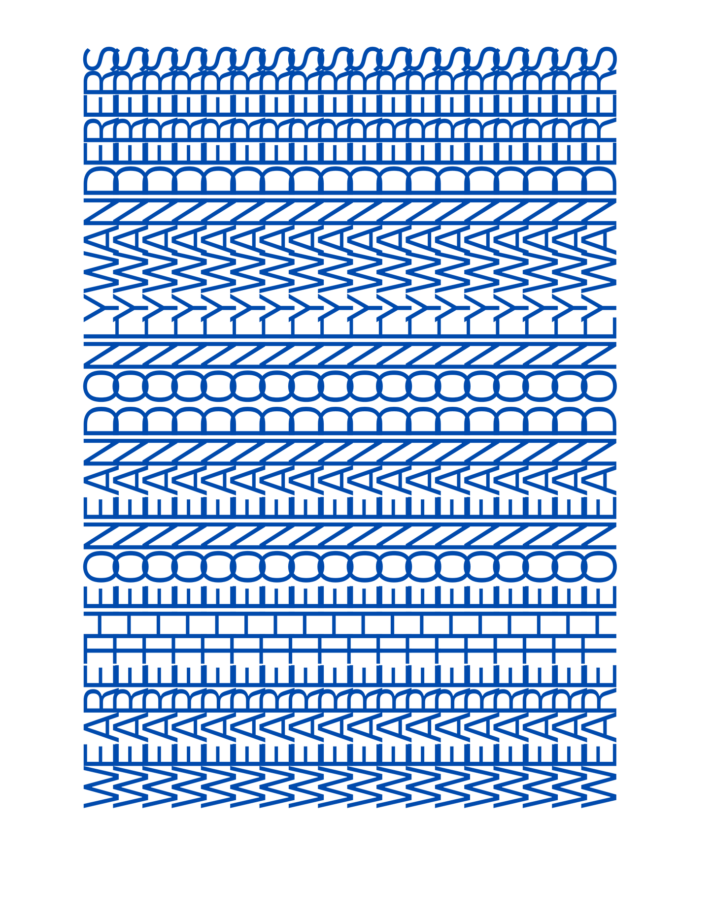 'We are the one and only Wanderers' side pattern design