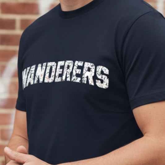 Wanderers fleck design t-shirt