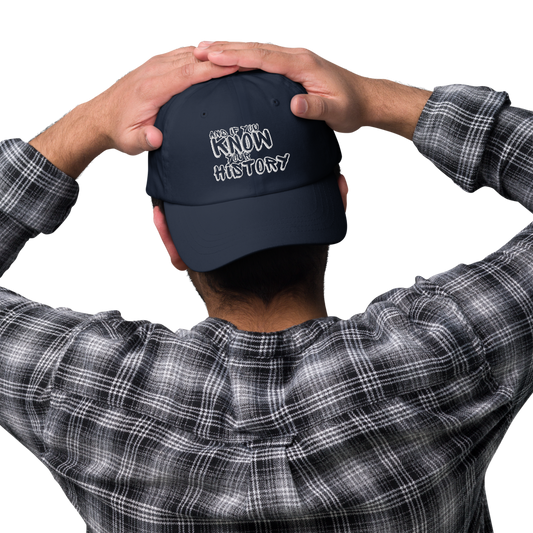 Everton fan 'Know your history' design cap