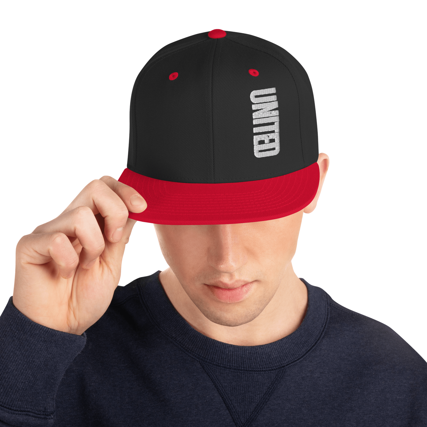 'Manchester United 'United' design Snapback Cap