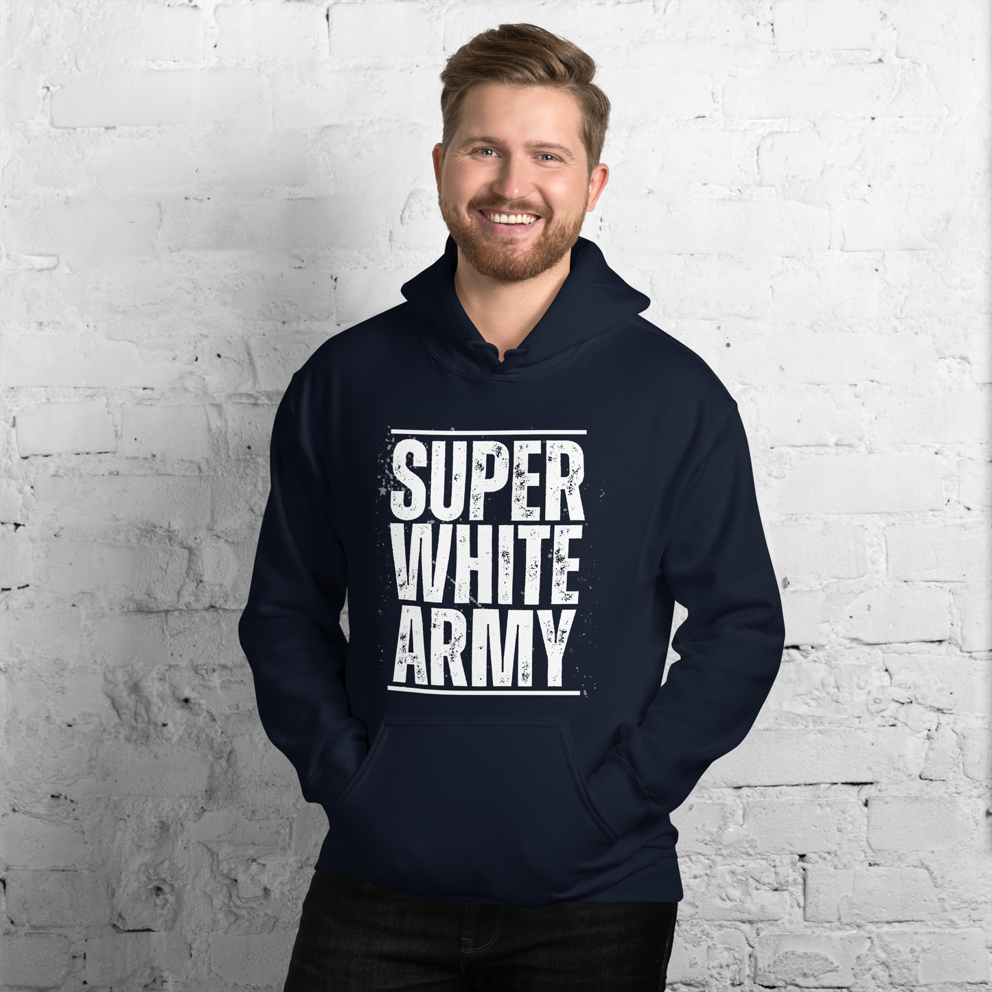 Bolton Wanderers fan 'Super White Army' hoodie